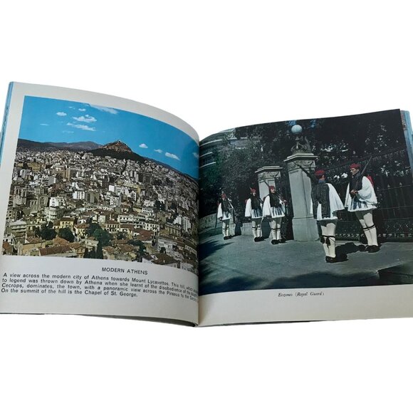 Vintage GREECE IN COLOUR Book Small Travel Book - Picture 6 of 11